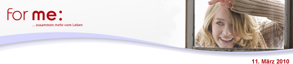 Header mit for me Logo