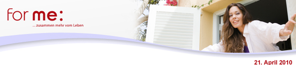 Header mit for me Logo