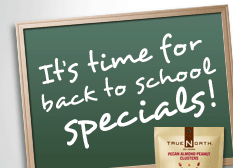 IT'S TIME FOR BACK TO SCHOOL SPECIALS!