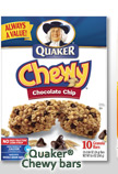 Quaker Chewy Bars