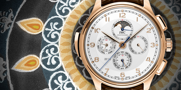 Happy Diwali from IWC with the Portugieser Grand Complication