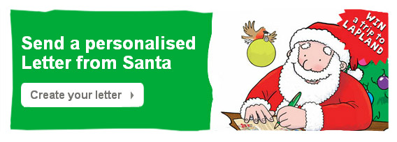 Send a personalised Letter from Santa Send a personalised Letter from Santa