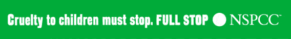Cruelty to children must stop. FULL STOP. NSPCC